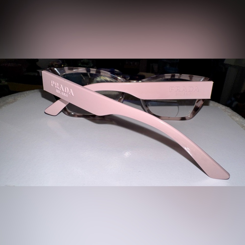 Prada eyeglass frames in orchid tortoise. Gently and rarely used. +Case/cloth - Picture 9 of 16